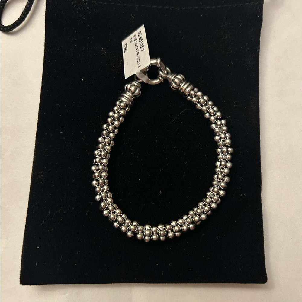 Lagos Caviar Bracelet 925 Sterling Silver NWT